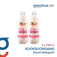 [Twin Pack] KookSoonDang Peach/Banana Makgeolli (Peach Exp: 13 Oct 2024/Banana Exp: 7 Oct 2024)