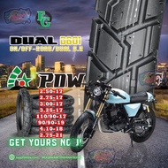 ✅Power Tire Dual D601 RIM 17 Scrambler Cafe Racer Tire 2.50-17, 2.75-17, 3.00-17, 3.25-17, 110/90-17