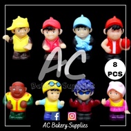 [READY STOCK] BoBoiBoy 8pcs 5cm Cake Decoration / Topper Figurine Patung Hiasan Kek