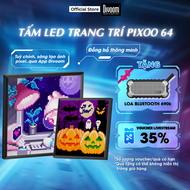 Màn hình led trang trí Divoom Pixoo-64 64x64 pixel bảng đèn led trang trí bàn treo tường - BH 12 thá