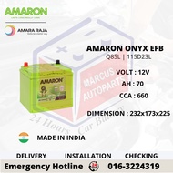 AMARON ONYX EFB Q85L | 115D23L AUTOMOTIVE CAR BATTERY