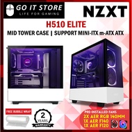 NZXT H510 ELITE ATX Mid Tower Casing White (CA-H510E-W1)
