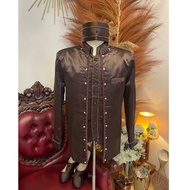 Mahogany bridal Beskap | Groom's Beskap | Premium groom's Beskap