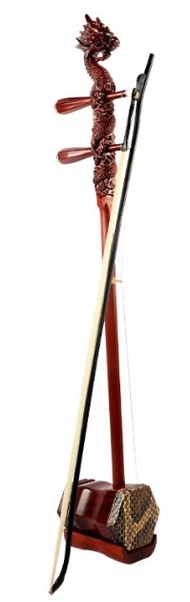 品名：二胡 龍頭雕刻             名稱：紅木二胡  紅木紅花梨            梗 ：圓            軫 ：鐵梨木24陽楞            花窗：塑木金錢格     