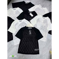 QCL1 A5581 B a d sleeveless lace shirt, regular form (freesize) super beautiful