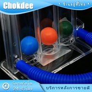 เครื่องช่วยบริหารปอด Triballs Incentive Spirometer แบบ Triflow ฝึกปอด สำหรับผู้สูงอายุ ผู้ป่วย