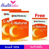 NUTRAKAL C-Naturel 100 Tablets Pack 2 Free 20 Tablets