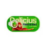 Delicius Anchovy Fillets In Olive Oil (Filetti di Alici) (46G)