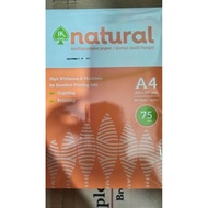 [ RIM ] HVS Paper a4 75gsmnatural A4 Paper 75gsm A4 Kertas 75gsm