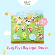 Busy Page animal shadow Animal Toys Kids Toys Sensory Toys