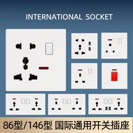 Manufacturer Customized Socket British Style One Open 13A Socket Multifunctional Five-Hole USB Socke
