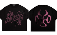 Sale Boxy T-Shirt Blue Electric Genesis - Fallen Angel Ukd-23