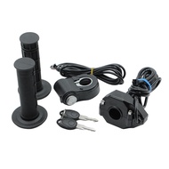 E-bike Full Twist Throttle Turn Grip with Key Ignition For Ridstar Q20/Q20Pro/H20 Electric Dirt Bike