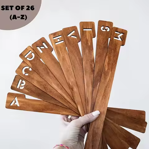Vinyl Record Dividers, Alphabetical Vinyl Record Storage Dividers A-Z,26 Record Holder Organizer Gui