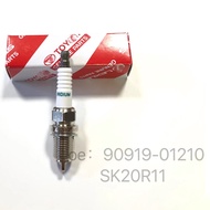 Monqiqi หัวเทียนโตโยต้าของแท้ SK20R11 TOYOTA DENSO IRIDIUM หัวเทียน โตโยต้า อัลติส วีออส ยารีส PART NO 90919-01210 Camry Wish ALTIS VIOS Yaris