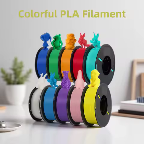 KEEPANG PLA/HS-PLA/PLA Matte/PLA Pro Filament 5KG PLA 3D Filament 1.75mm 1KG/Roll (2.2lbs) Neatly Wo