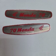 ***Honda Cub***Sticker Emblem tank sticker c70 c65 c50