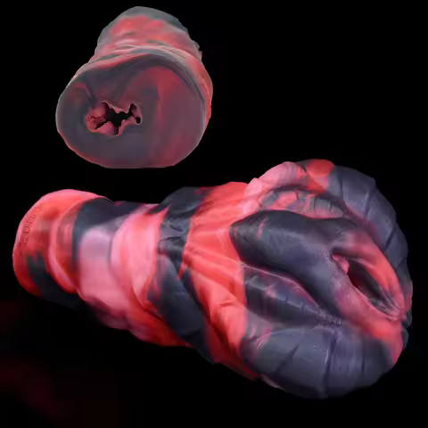 GEEBA 질 표면 Silicone Male Masturbator Monster Pocket Pussy Men's Stroker Realistic Vagina Adult18+ On