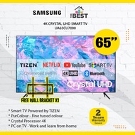 Samsung 65'' 4K Crystal UHD Smart TV 65CU7000 (NEW) 智能电视 Television