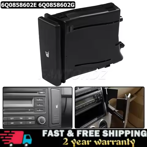 For Polo 9N 2002 2003 2004 2005 2006 2007 2008 2009 2010 Car Center Console Cup Holder 6Q0 858 602 6