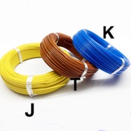 (K,J,T) Thermocouple extension  teflon & fibreglass wire, 2*0.3/0.5mm TC wire, 0.2mm*7*2 twisted TC 