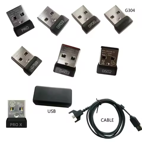 for Logitech G502 G603 G900 Wireless Gaming Mouse USB Receiver Adapter