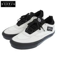Vans x ATIBA 滑板鞋，男款，白底黑邊，尺寸 28cm，VN000EEHBWI，10.0（美國碼）[二手]（成色極佳）