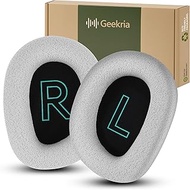 Geekria Comfort Mesh Fabric Replacement Ear Pads for Logitech G522 Lightspeed Wireless Headphones Ea
