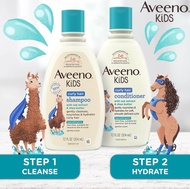 ใหม่🇺🇸 แชมพูเด็ก สูตรผมหยิกสำหรับเด็ก 3-7 ขวบ Aveeno Kids Curly Hair Shampoo &amp; Conditioner