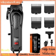 Rechargeable Hair Clippers Set Cordless Barber Clippers Kit for Fathers Day Gift