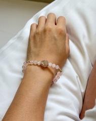 【light within】手刻盧恩符文水晶手鏈BERKANA波卡納