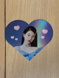 Ive Love dive hologram Wonyoung 小卡