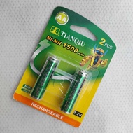 A7 [ TIANQIU 2PCS ] Ni-MH 1500 mAh 1.2V AA Rechargeable Battery / Ni-MH 2900 mAh 1.2V AA Rechargeabl