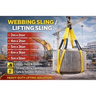 polyesterwebbingsling/liftingsling(5mx5ton/2mx1ton/5mx3ton/6mx3ton/4mx3ton)1M