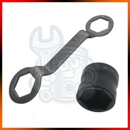 39mm x 41mm CVT Scooter Auto Clutch Box Socket Clutch Nut Wrench Pulley Spanner Tool Opener Double S