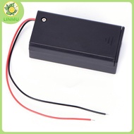 [LINMU] 9V Volt PP3 Battery Holder Box DC Case With Wire Lead ON/OFF Switch Cover VN