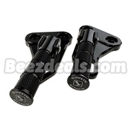 Kitaco Rear Footrest Set (Black) Honda Super Cub C125