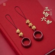 New Product #[ 1079 Person Collection] High Content Zodiac Three-in-Six-in-One Mobile Phone Chain Pe