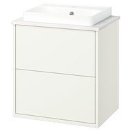 HAVBÄCK / ORRSJÖN Wash-stnd w drawers/wash-basin 62x49x71 cm