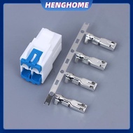 HENGHOME 1Set 4-Pin Power Connector Plug For  IC-7000 IC-7100 IC-7400 IC-7600 YAESU FT-450 KENWOOD T