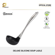 Aurasia Deluxe Silicone Soup Ladle