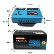 Power Inverter DC 18V to AC 220V Compatible with Makita 18V Battery Portable Power Converter with AC