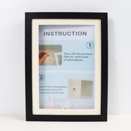 [48H Shipping] Flip photo frame A4A38.5x11Children's Art Frame Storage KidsA rt Magnetic picture fra