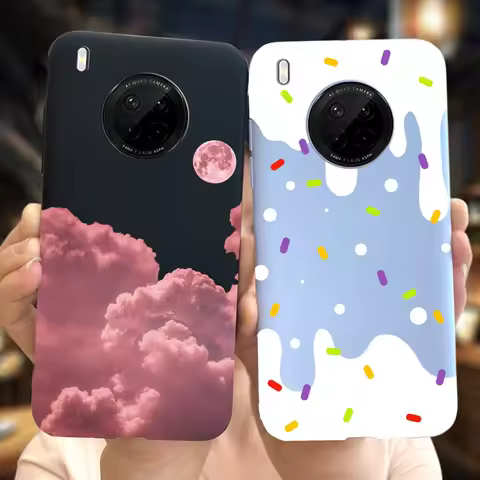 For Huawei Y9a Phone Case Fashion Landscape Soft Silicone Back Cover For Huawei Nova Y9a FRL-22 FRL-