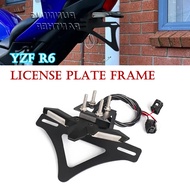 Suitable for Yamaha YZF R6 YZFR6 YZF-R6 2015-2025 Motorcycle Accessories License Plate Frame Bracket