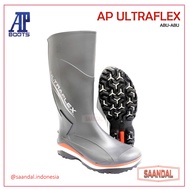 AP Ultraflex 2018 Safety Sepatu Boots Lentur Abu-Abu Grey Perikanan APD Perkebunan APD (BISA SATUAN