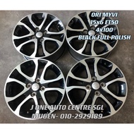 USED RIM ORI MYVI 15 inch FOR KELISA KENARI MYVI BEZZA AXIA