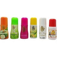Aura Terapi Sticker Label GOLD Pelbagai Flavour Minyak Urut Sapu Roll On 85 ml Ready Stock Aura Tera