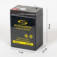 Bình ắc quy khô 6V 5AH HONJIANDA