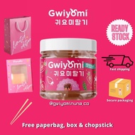 🍪🍓[FAST SHIPPING] NEW Gwiyomi Korean Dry Strawberry Cookies with Melted Chocolate Callebaut (210g)